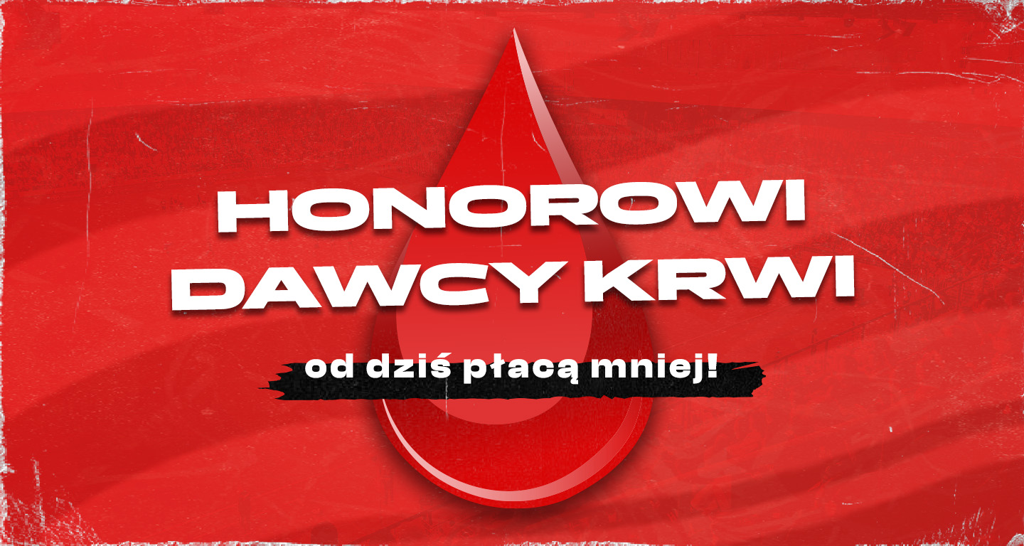 Do grona osób uprawnionych do ulgi włączamy zasłużonych, honorowych dawców krwi pierwszego stopnia!