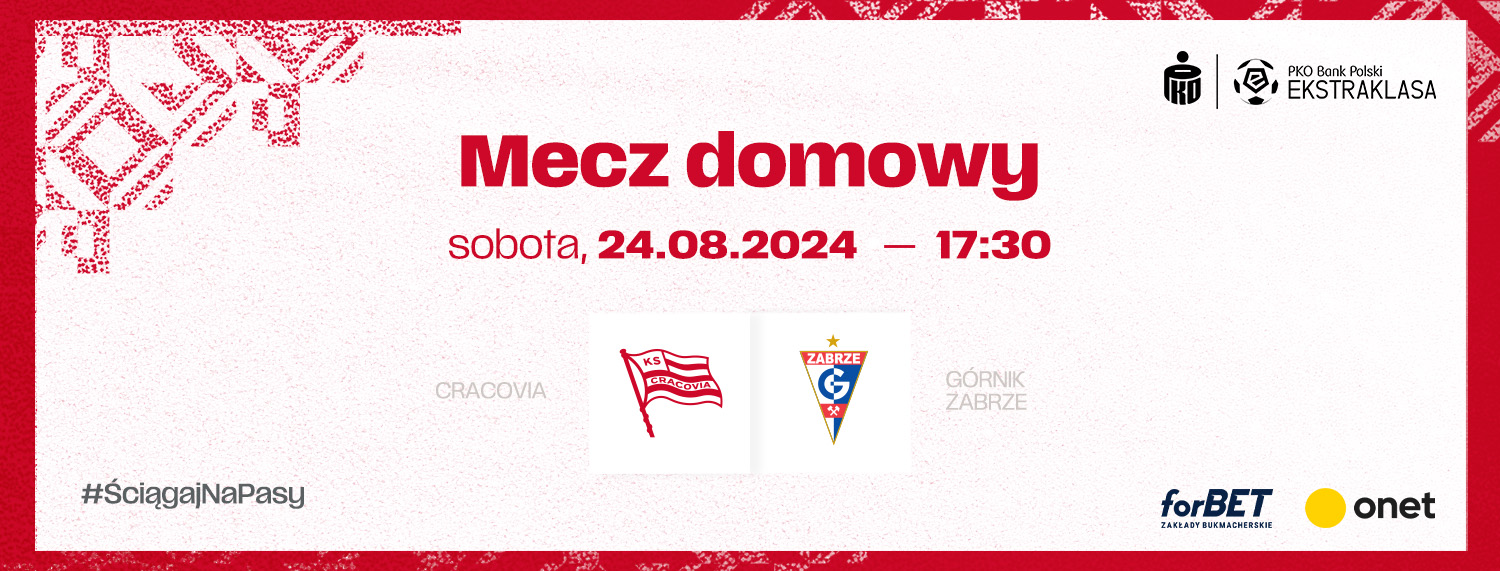 Rusza sprzedaż biletów na mecz z Górnikiem Zabrze!