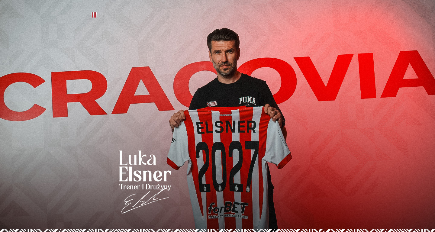 Luka Elsner trenerem Cracovii