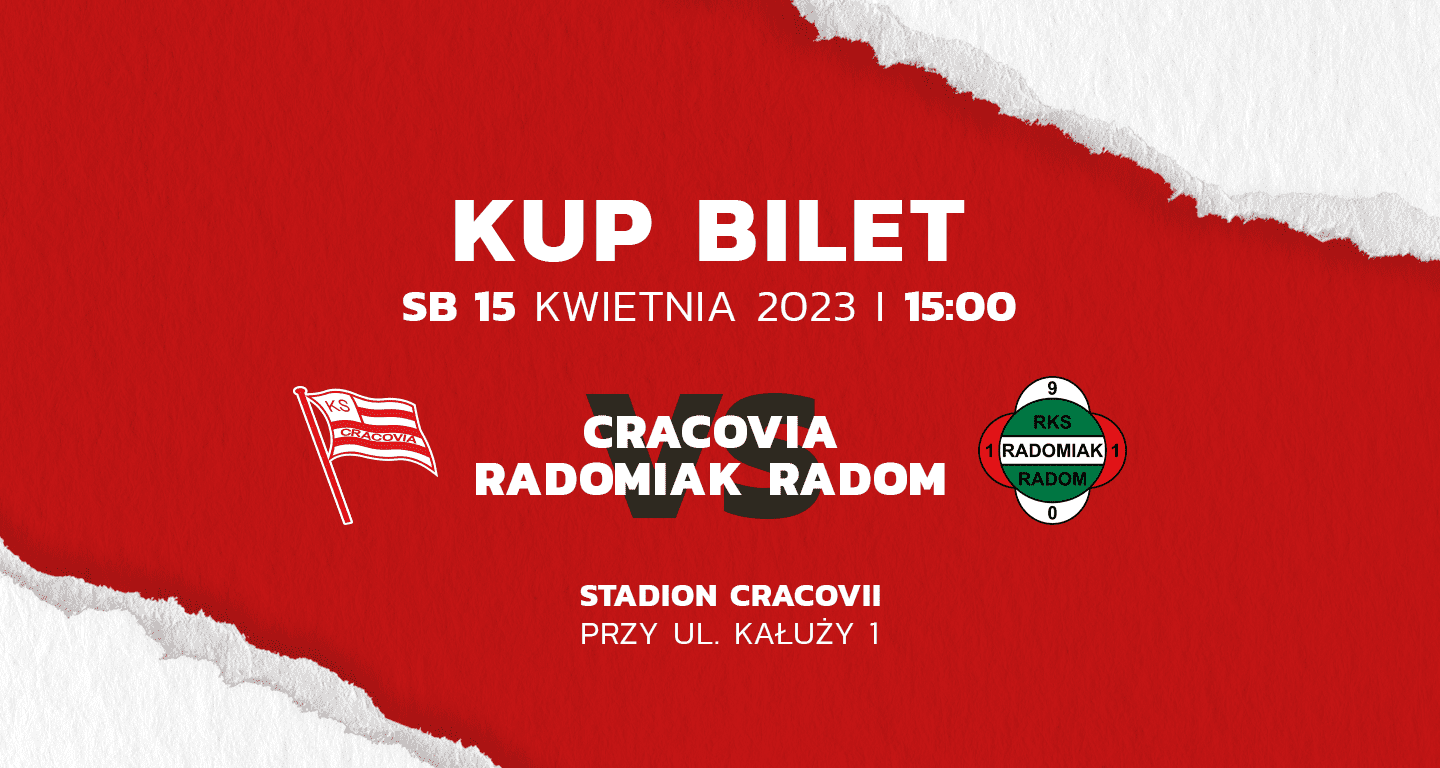 Sprzedaż biletów na mecz z Radomiakiem Radom