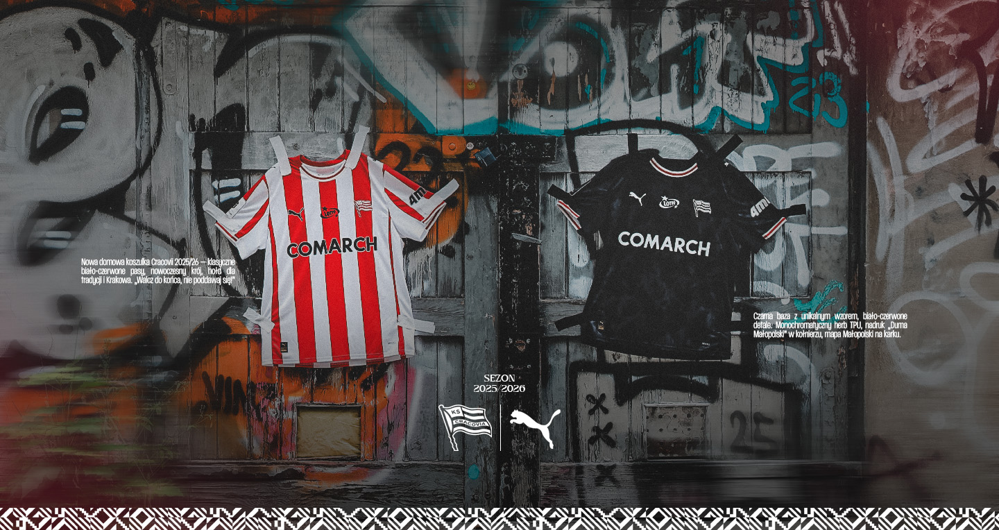 Cracovia i PUMA razem na kolejny sezon — za nami oficjalna prezentacja nowych koszulek