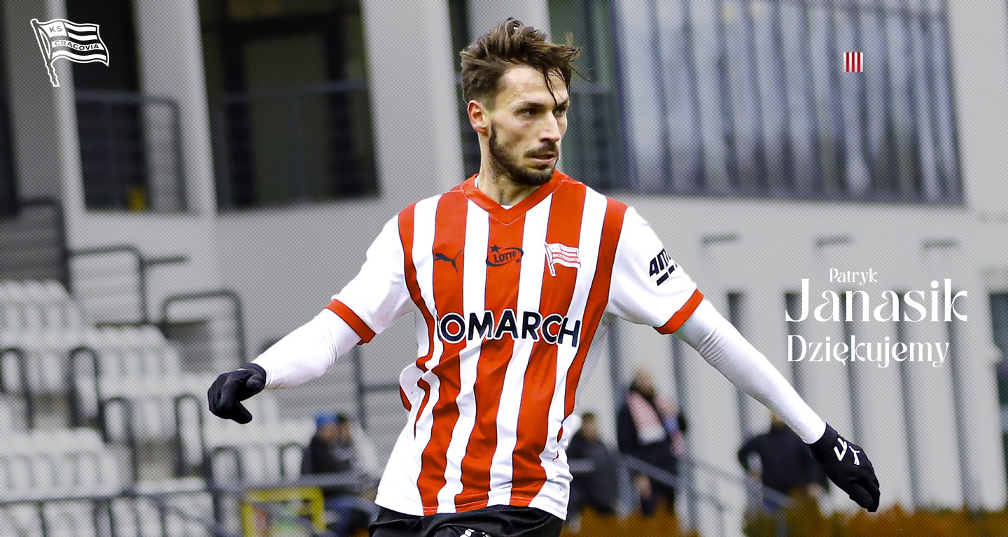 Patryk Janasik odchodzi z Cracovii