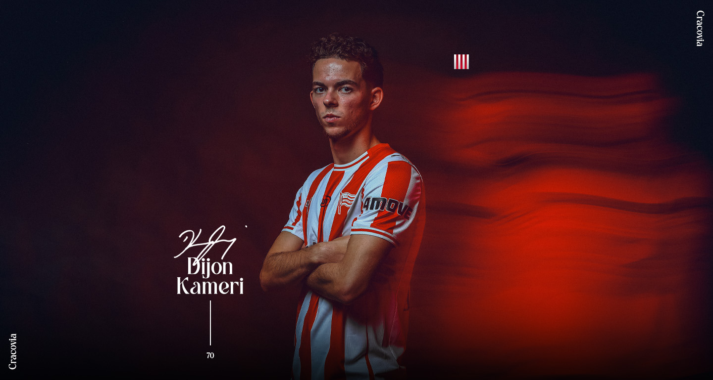 Dijon Kameri piłkarzem Cracovii