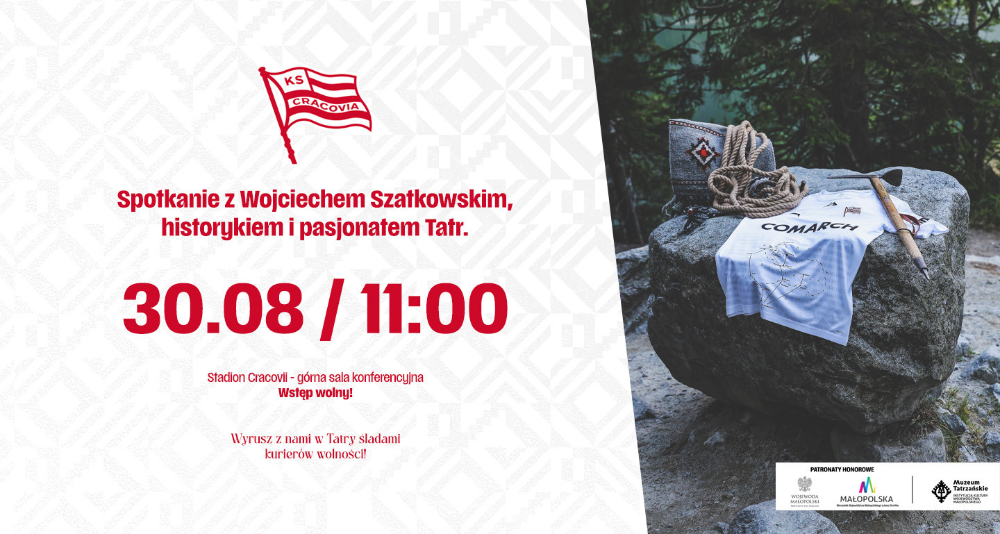 Wyrusz z nami w Tatry śladami kurierów wolności! Spotkanie z Wojciechem Szatkowskim, historykiem i pasjonatem Tatr.
