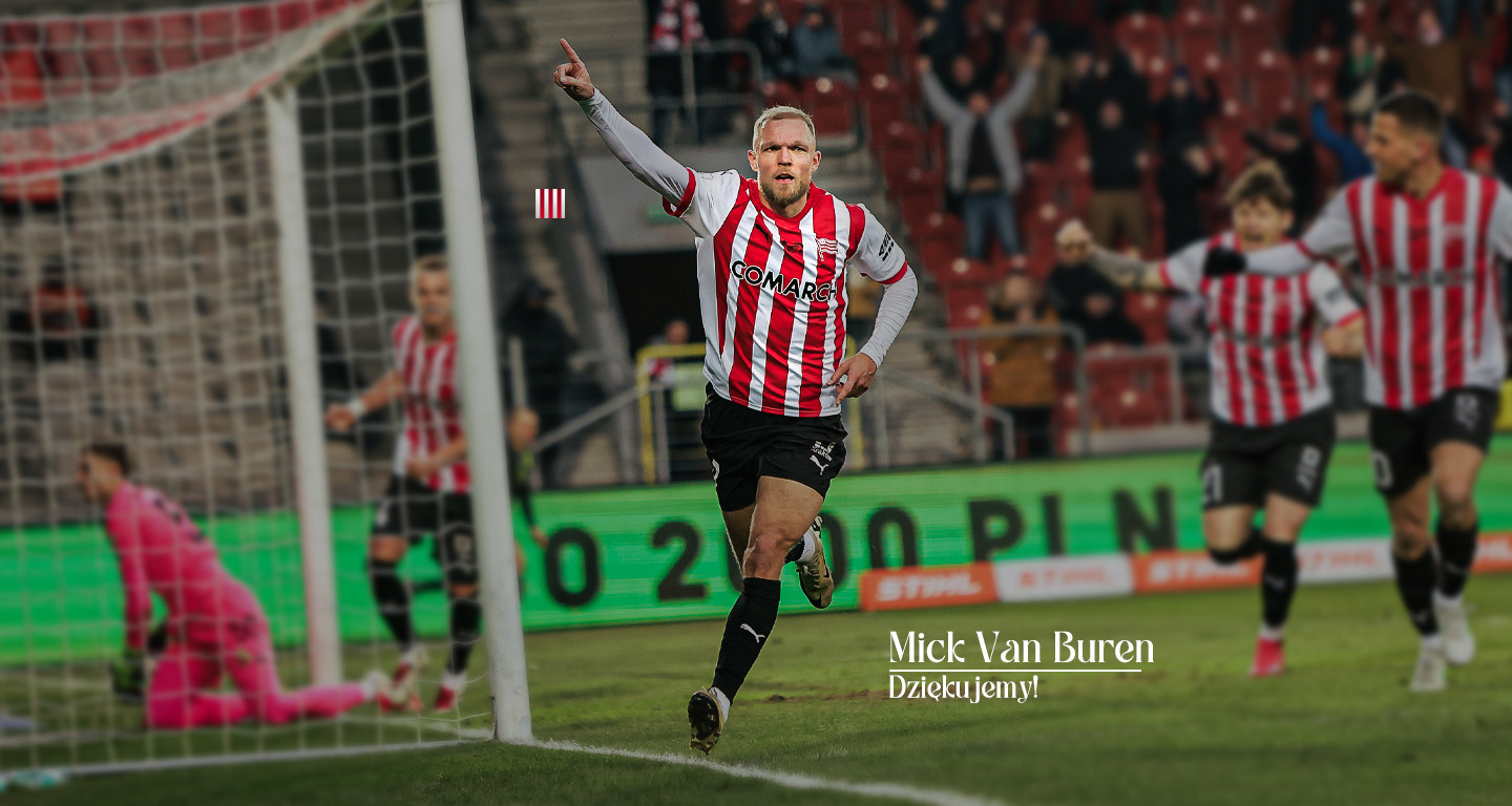 Mick Van Buren odchodzi z Cracovii