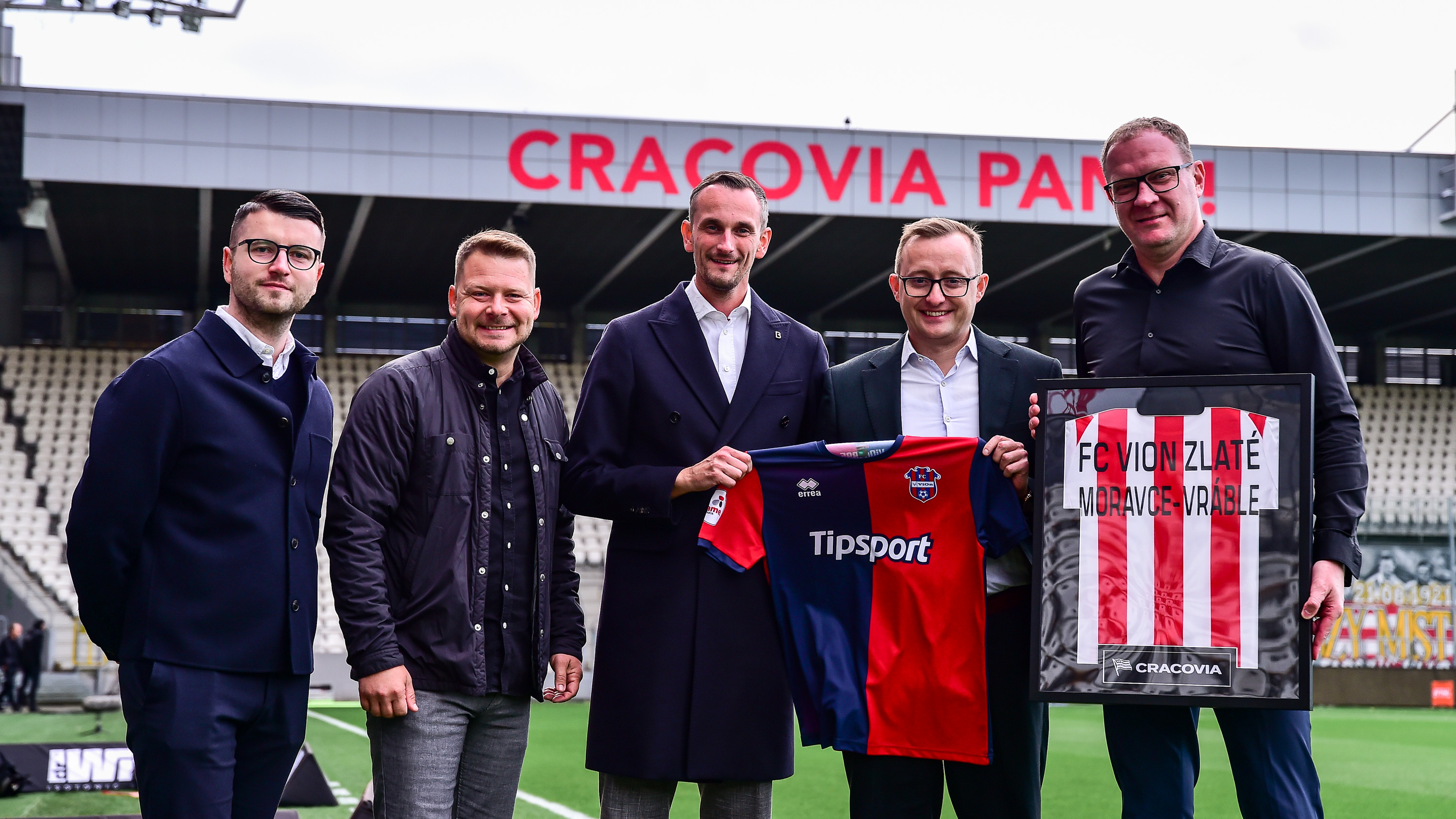 FC ViOn Zlaté Moravce Klubem Partnerskim Cracovii!