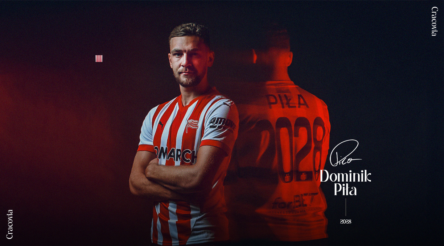 Dominik Piła piłkarzem Cracovii!
