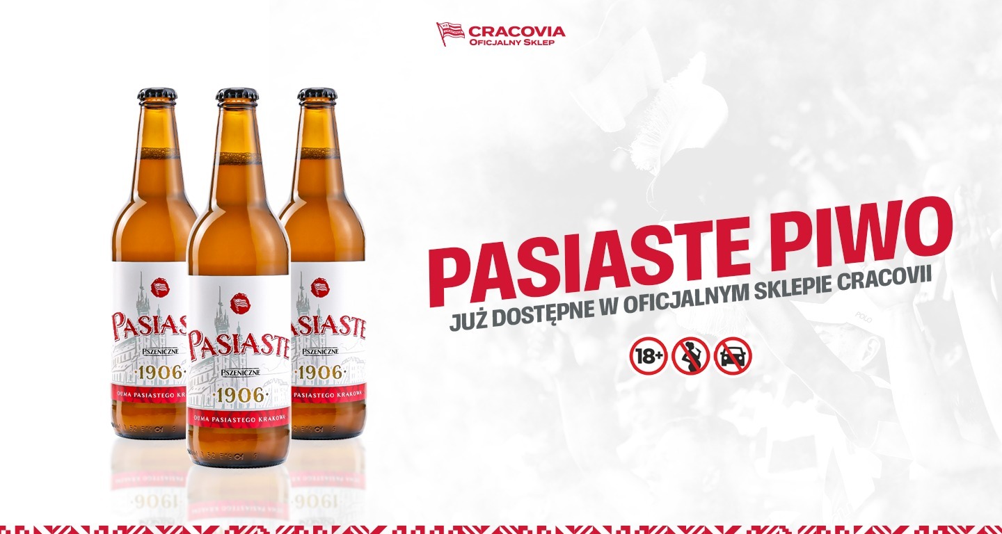 Nowe Piwo Pasiaste – współpraca Cracovii i Browaru Piwojad