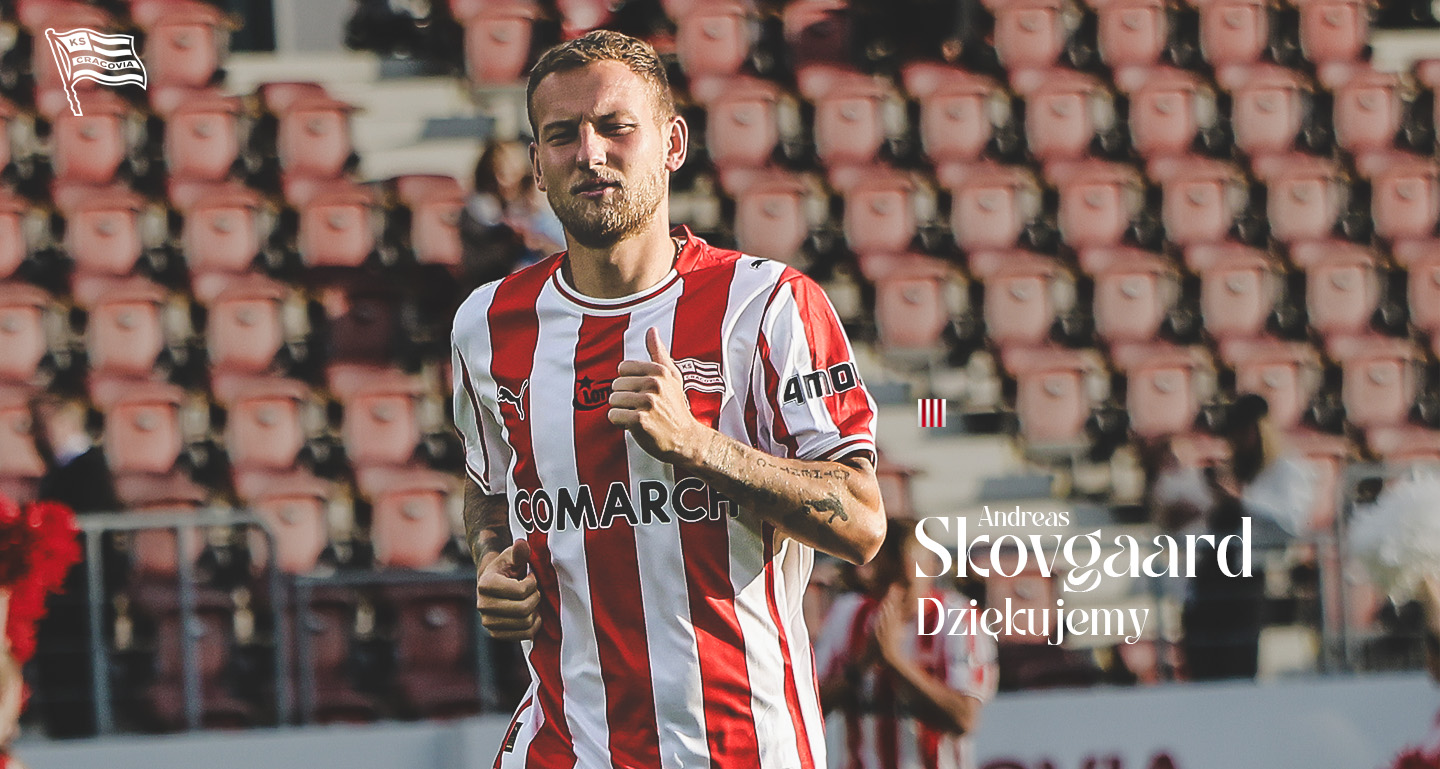Andreas Skovgaard odchodzi z Cracovii