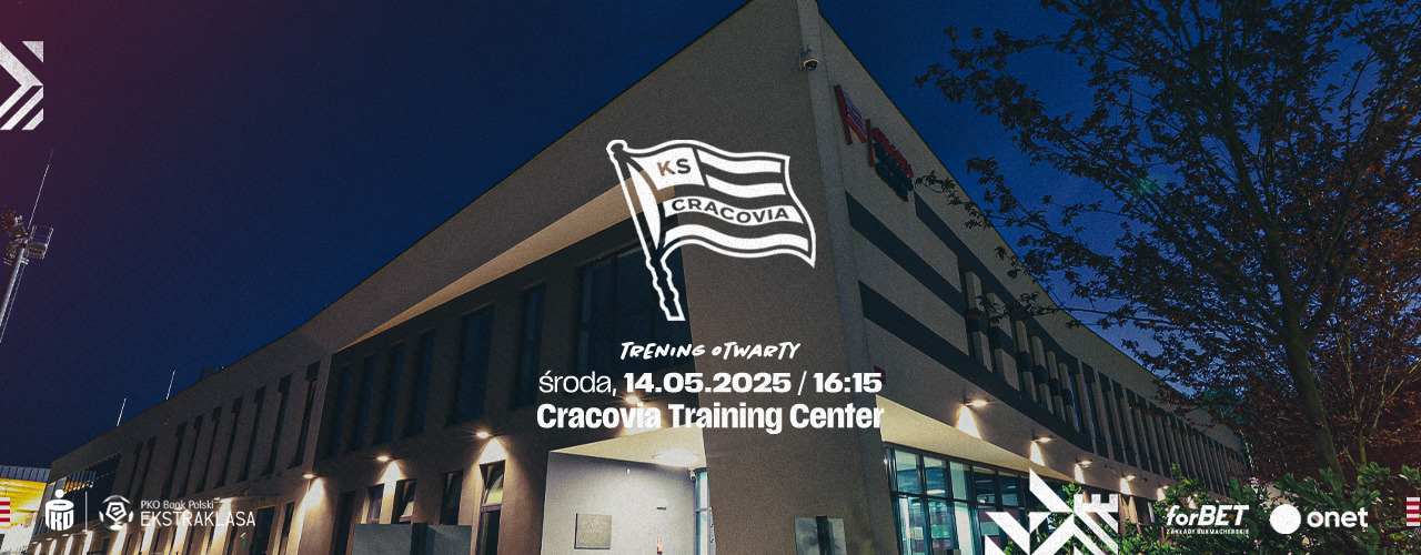 Otwarty trening tylko dla karnetowiczów – 14 maja w Cracovia Training Center!