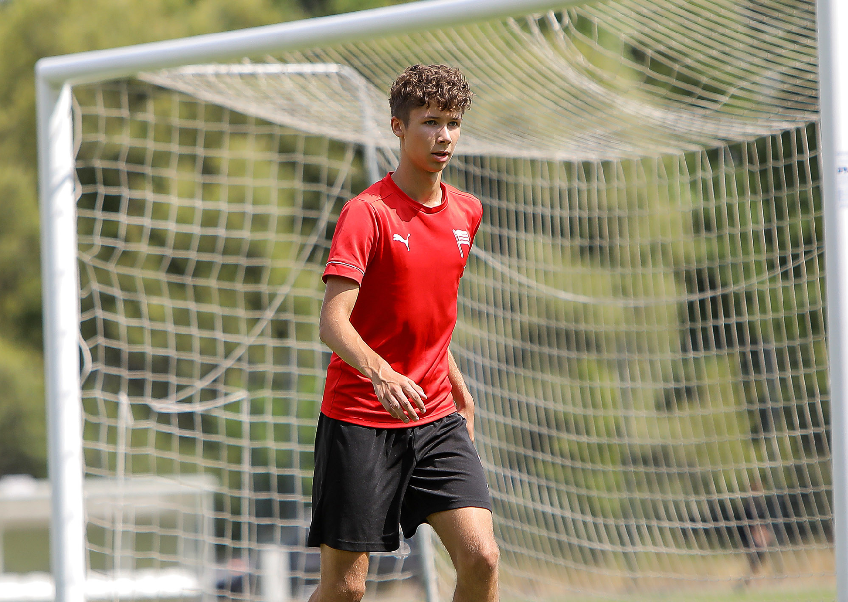 Występ Oliwiera Kuklińskiego w wygranym meczu reprezentacji Polski U-16 Future