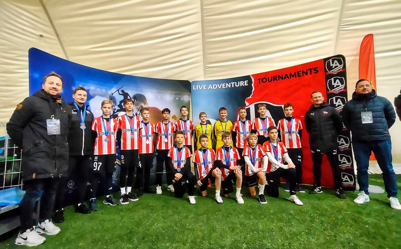 Cracovia U13 zagrała w turnieju Number One Cup 2021