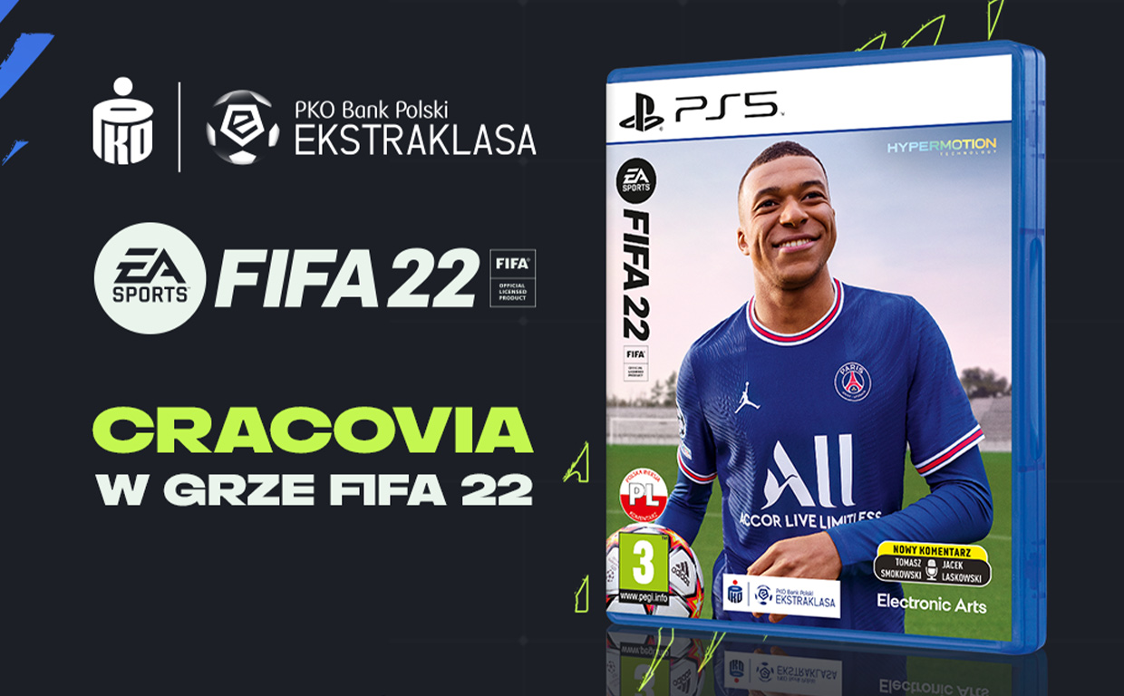 PKO Bank Polski Ekstraklasa w grze EA Sports FIFA 22