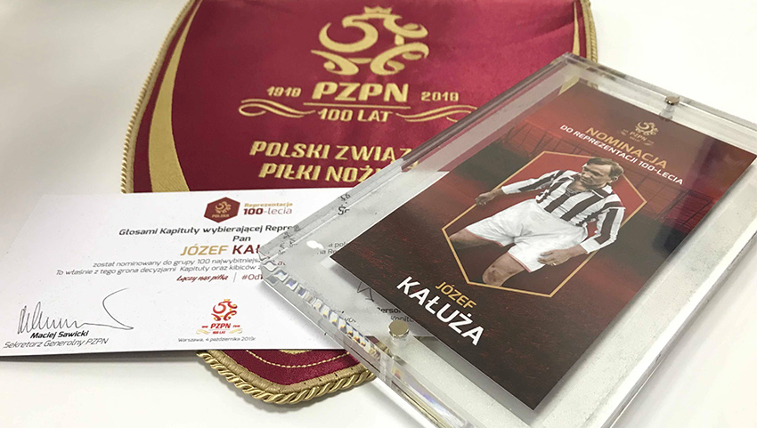 Trwa głosowanie na jedenastkę 100-lecia PZPN - Józef Kałuża w gronie nominowanych!