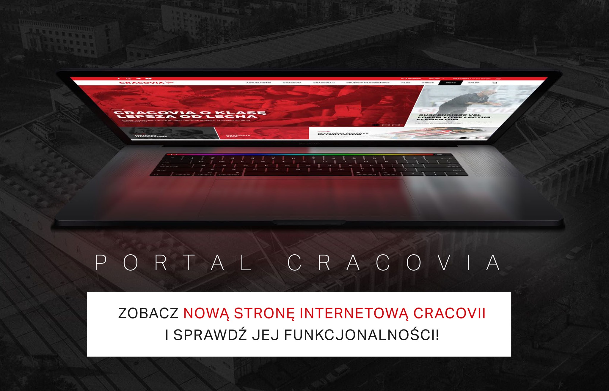 Witamy na nowej odsłonie portalu cracovia.pl!