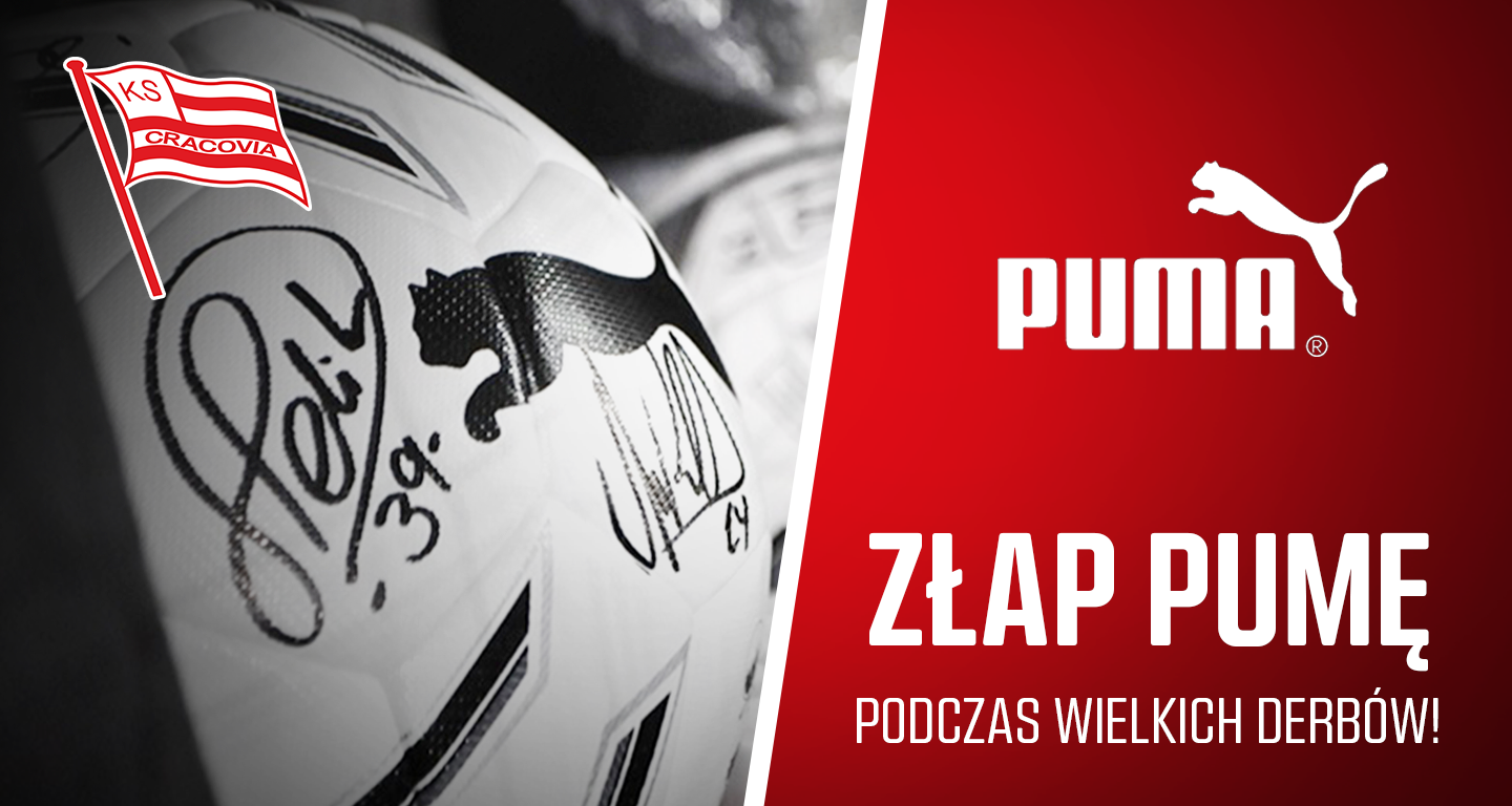 #ZłapPumę podczas 199. Wielkich Derbów Krakowa!