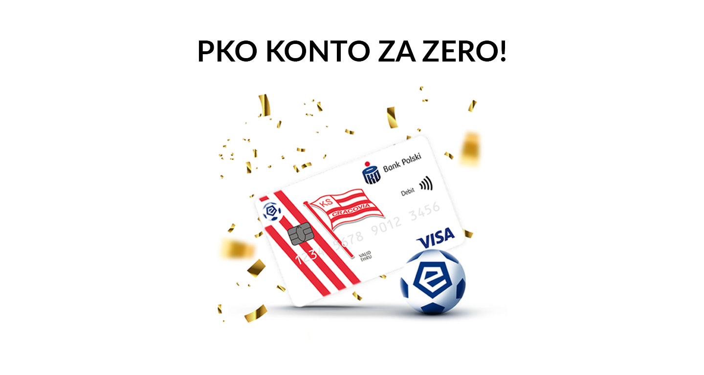 Załóż Konto za Zero z naszą kartą i oglądaj Ekstraklasę za darmo!