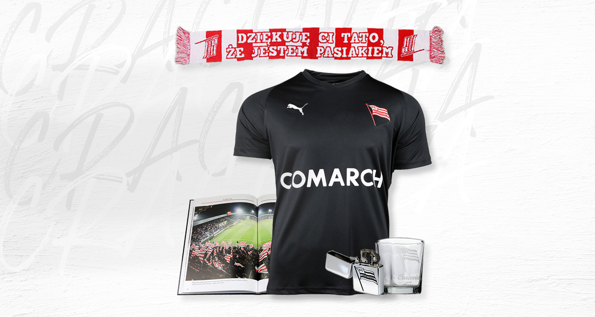 We wtorek Dzień Ojca - wyjątkowa oferta Oficjalnego Sklepu Cracovii już dostępna!