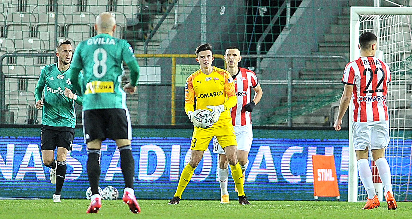 PKO BP Ekstraklasa: Jednobramkowa porażka z Legią
