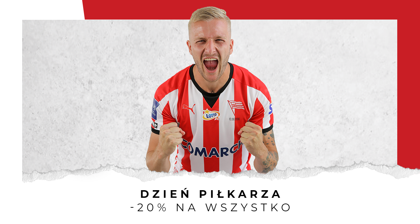 Specjalna promocja na Dzień Piłkarza 2021 w Oficjalnym Sklepie Cracovii!