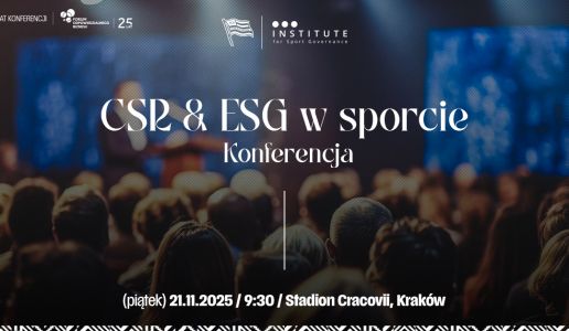 Konferencja CSR & ESG w sporcie już 21 listopada na stadionie Cracovii!