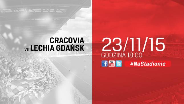 O kolejne punkty! Cracovia - Lechia Gdańsk godz. 18:00