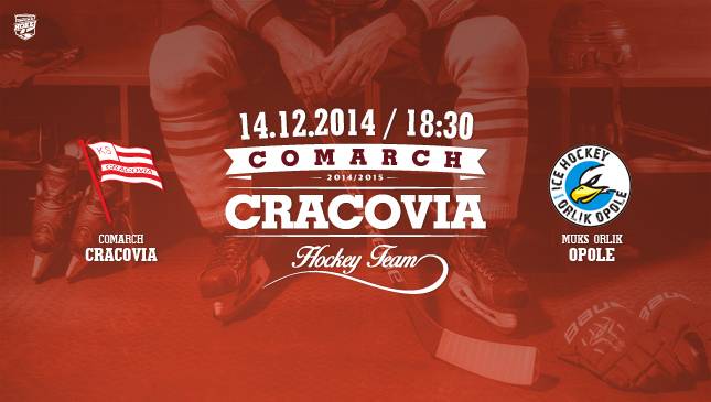 Dziś hokej! Comarch Cracovia - Orlik Opole godz. 18:30