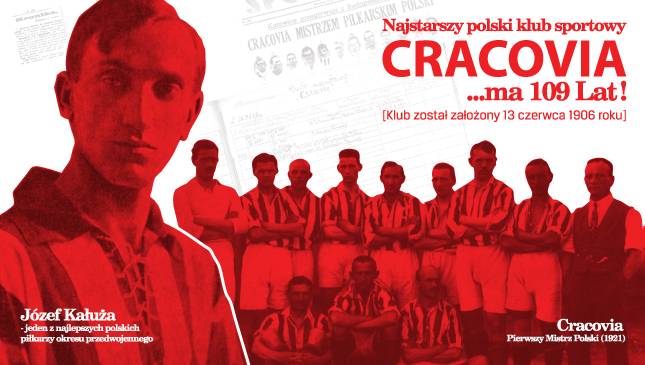 Urodziny Cracovii: już od 109 lat tworzymy historię Krakowa!