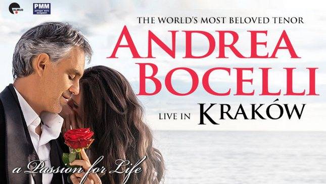 Ostatnie bilety VIP na koncert Andrea Bocelli!