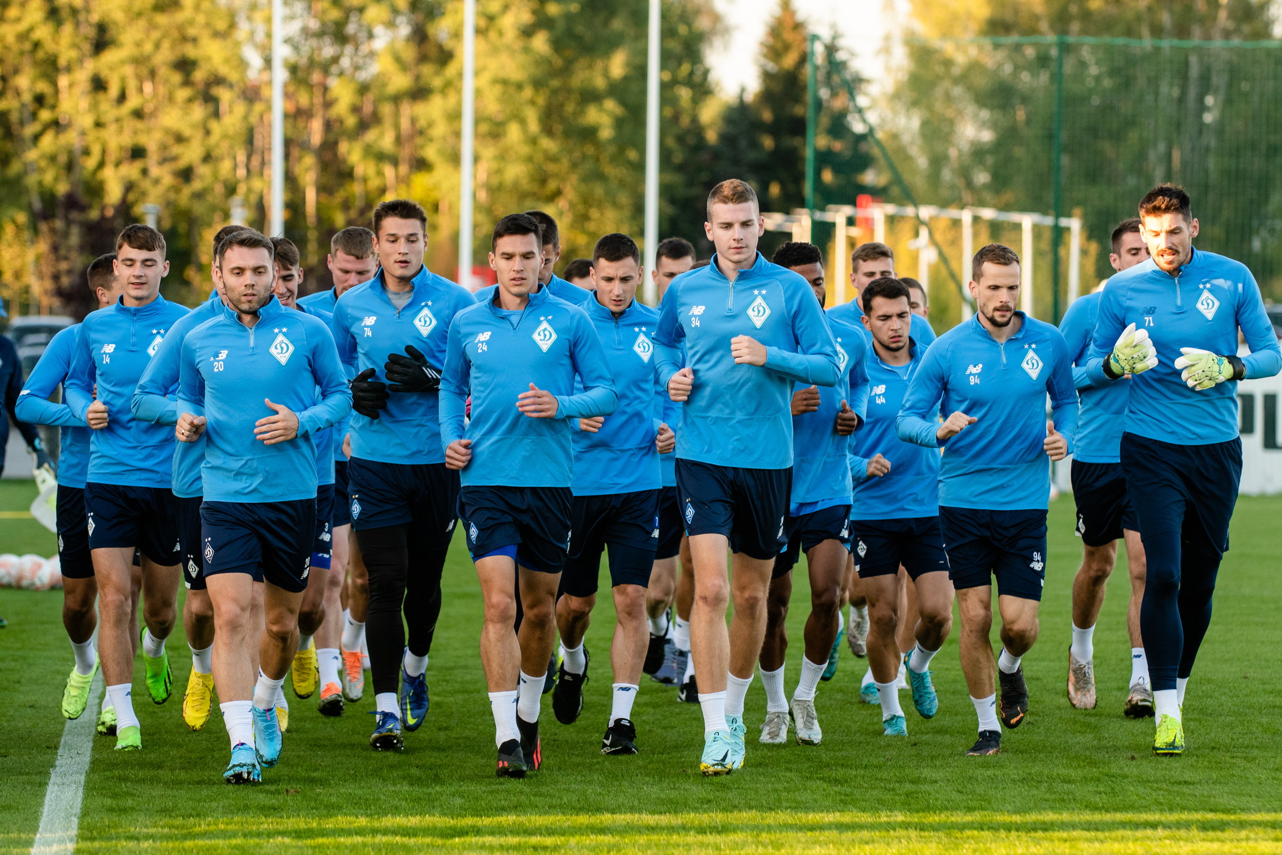 Dynamo Kijów trenuje w Cracovia Training Center [GALERIA]