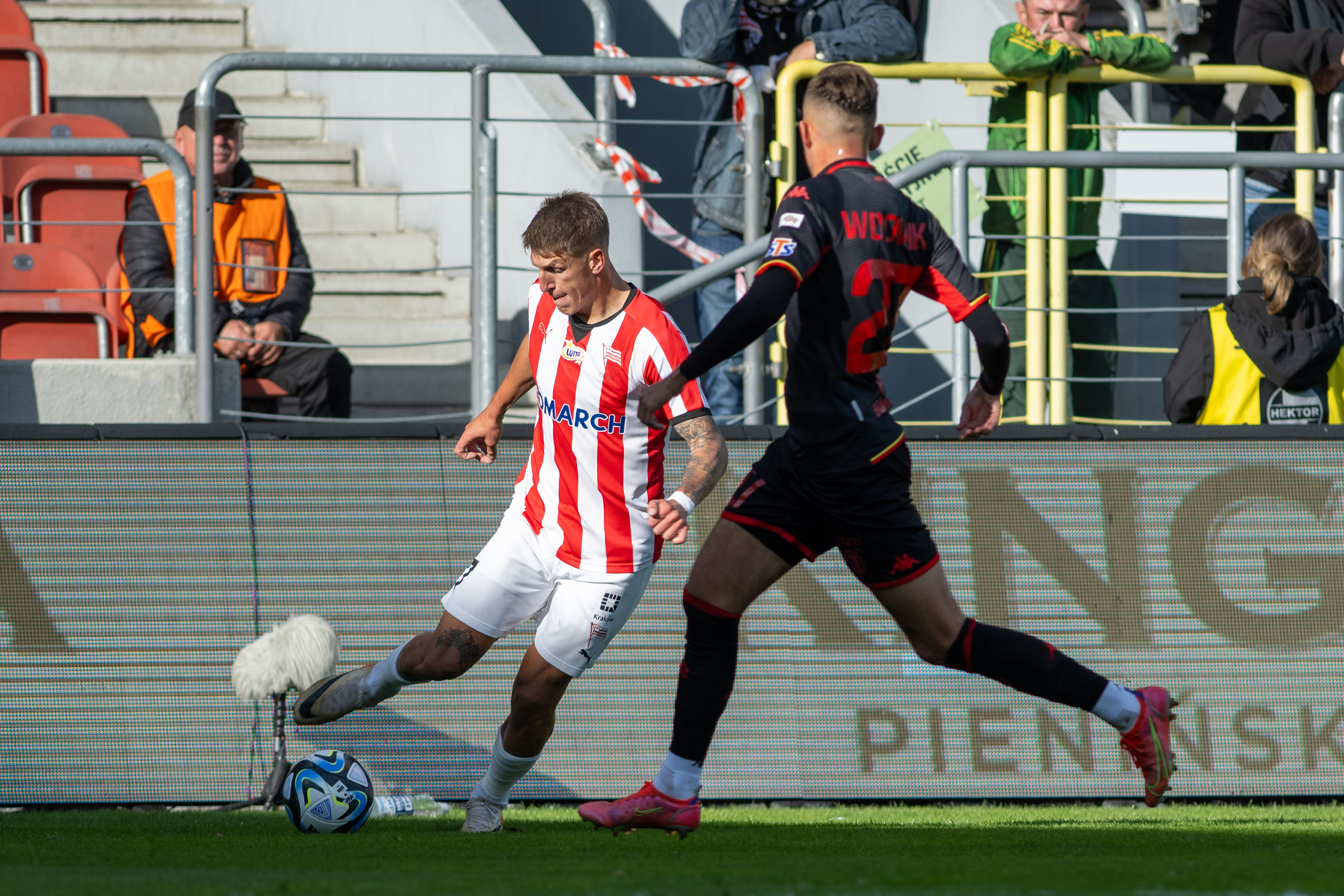 PKO BP EKSTRAKLASA: MECZ Z JAGIELLONIĄ BIAŁYSTOK W NIEDZIELĘ 14 KWIETNIA