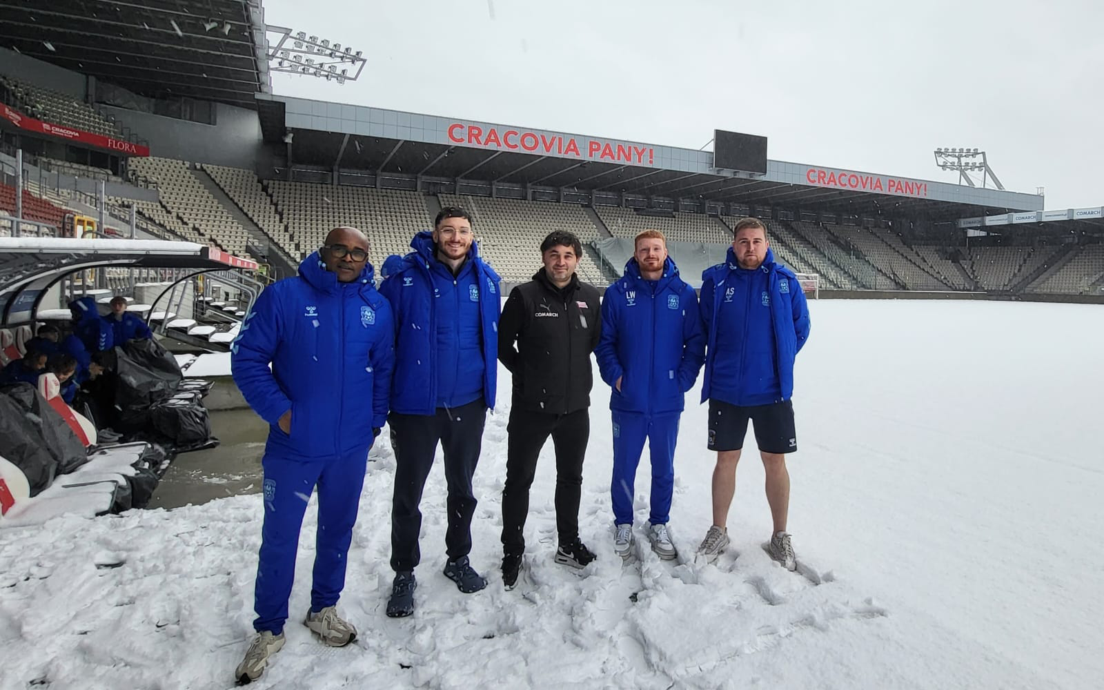 "Imponujące standardy organizacyjne i infrastrukturalne" - za nami wizyta Coventry City w Akademii Cracovii