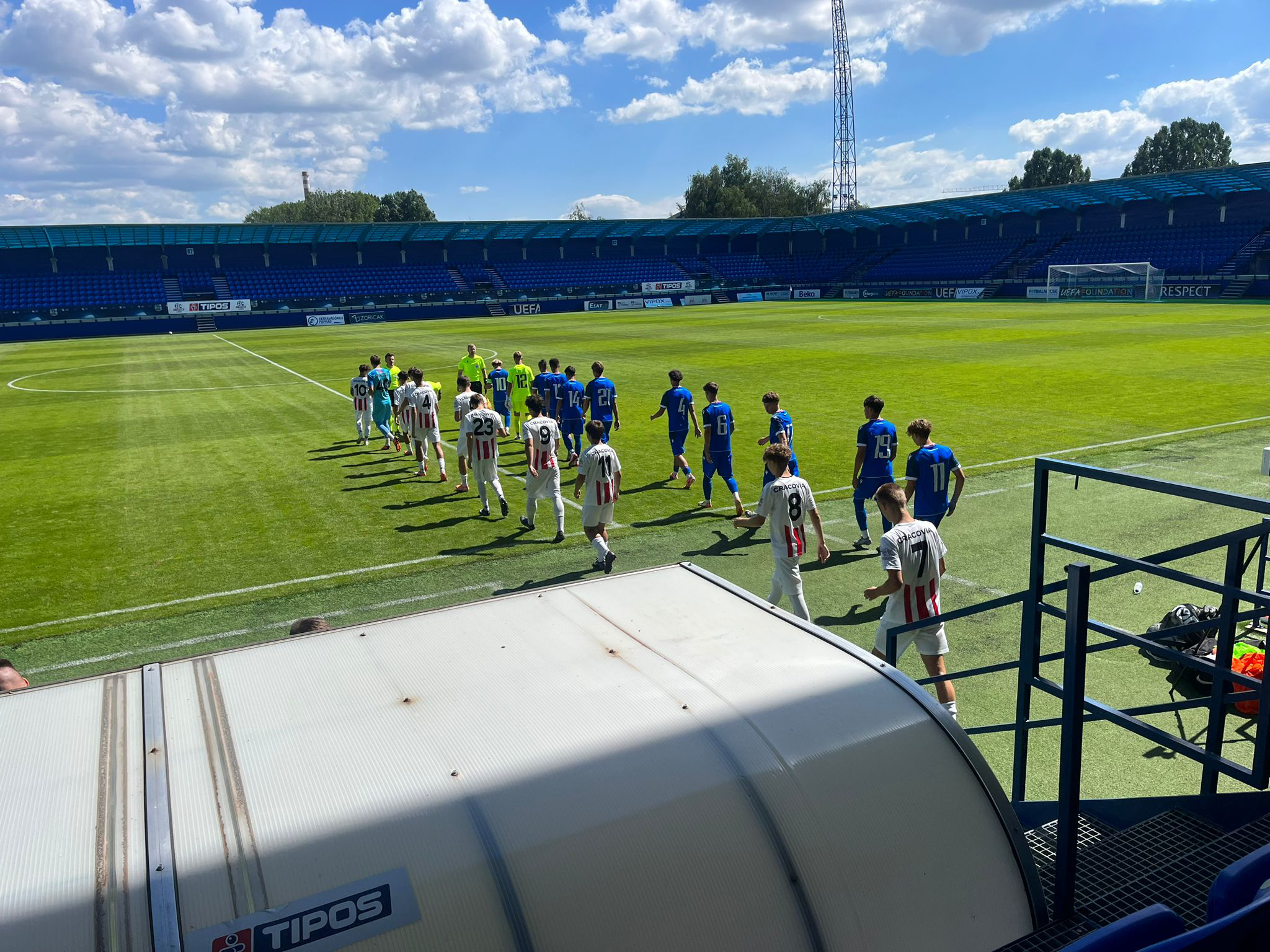 Cracovia U-17 zagrała z kadrą Słowacji U-16