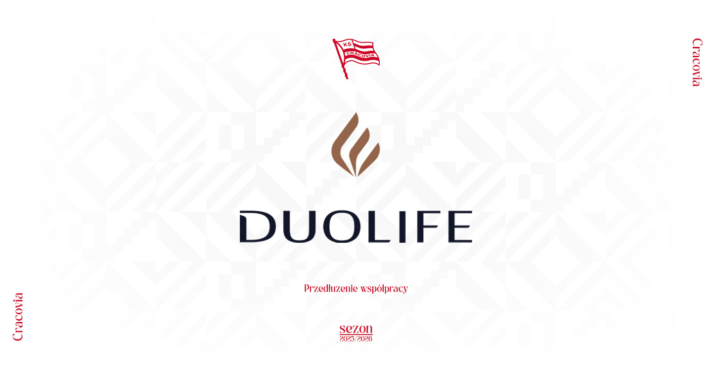 Cracovia kontynuuje współpracę z Duolife!