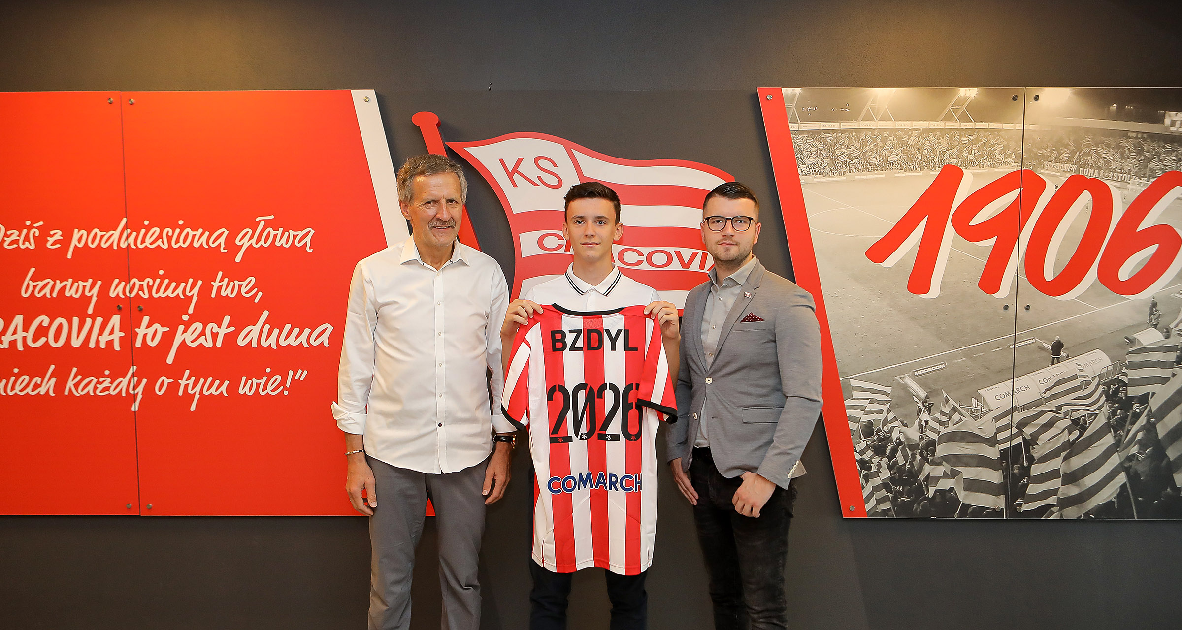 Fabian Bzdyl podpisał profesjonalny kontrakt Cracovią!