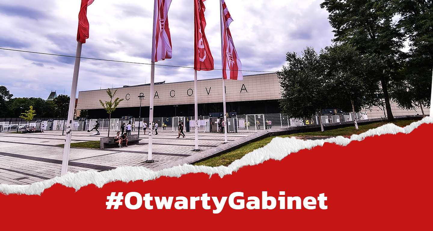 #OtwartyGabinet na stadionie Cracovii