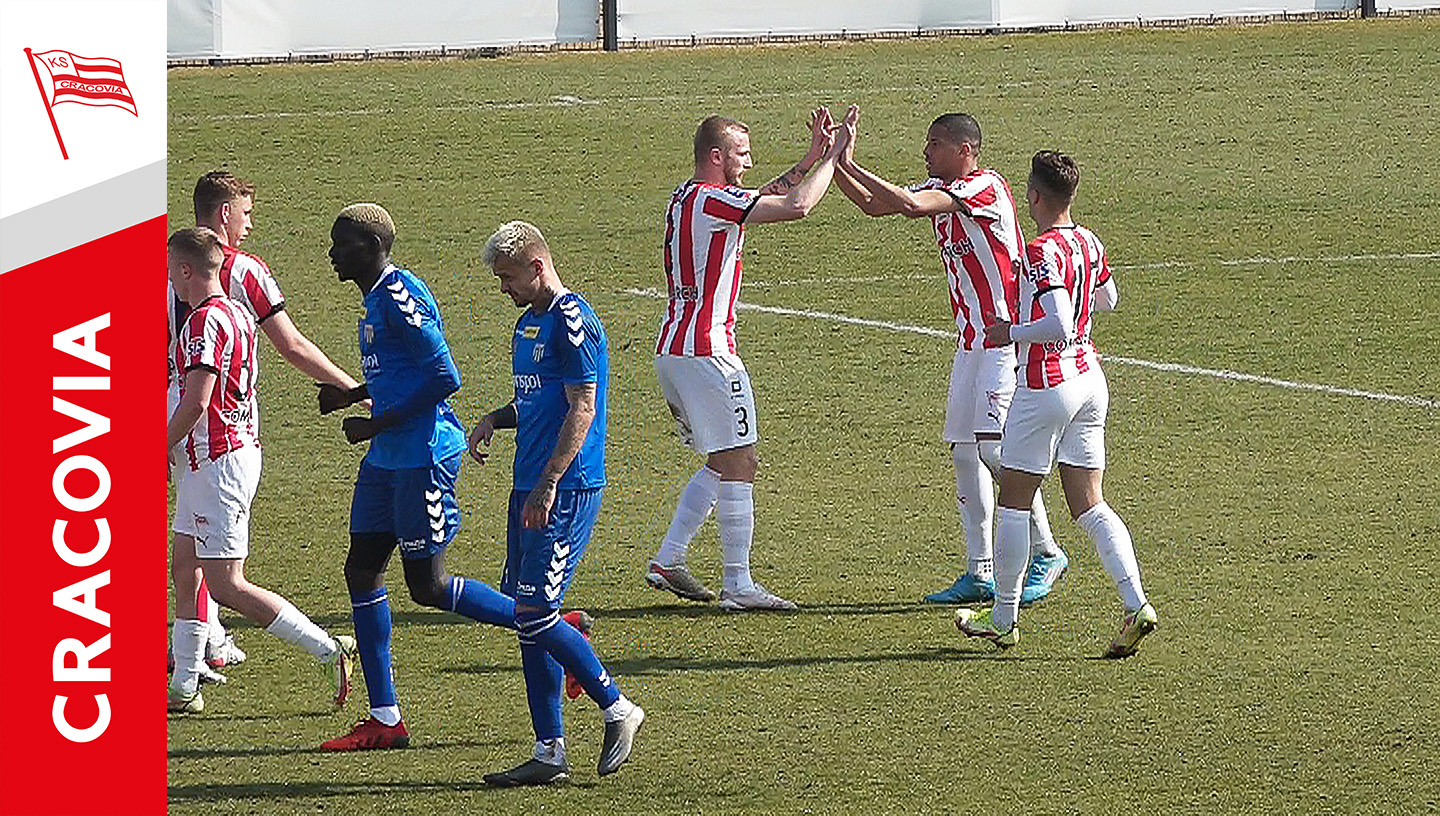 Sparing: Cracovia - Sandecja Nowy Sącz [Skrót]