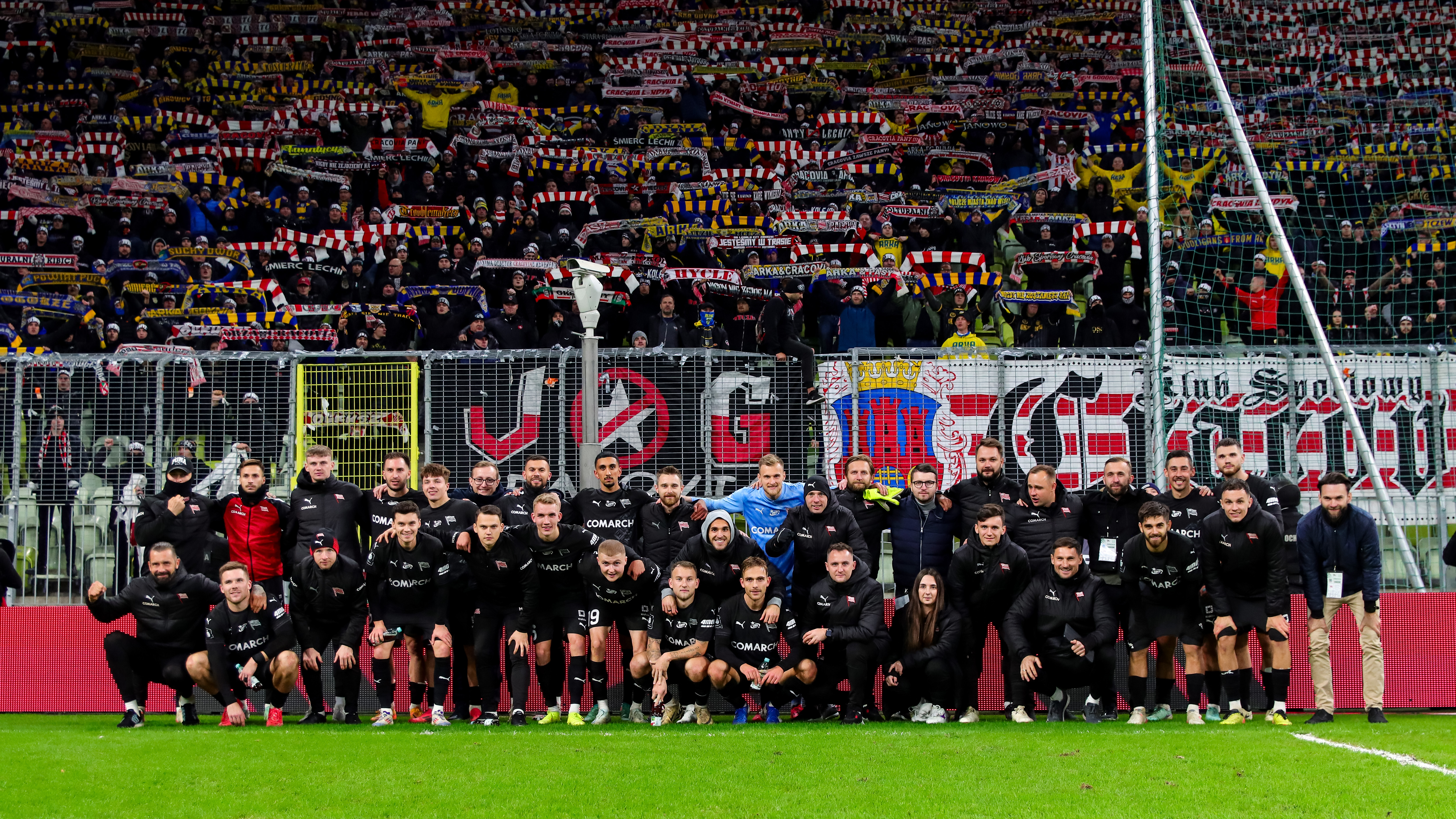 Zwyciężamy nad morzem! Po ciężkim meczu Cracovia przełamała Lechię Gdańsk, wygrywając 2:1! [GALERIA]