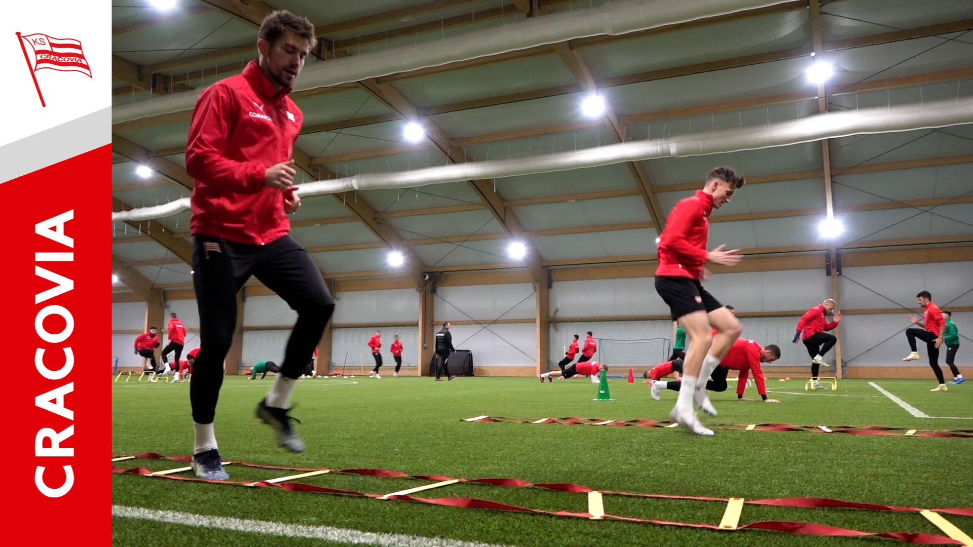 Pierwszy trening przed rundą wiosenną [video]