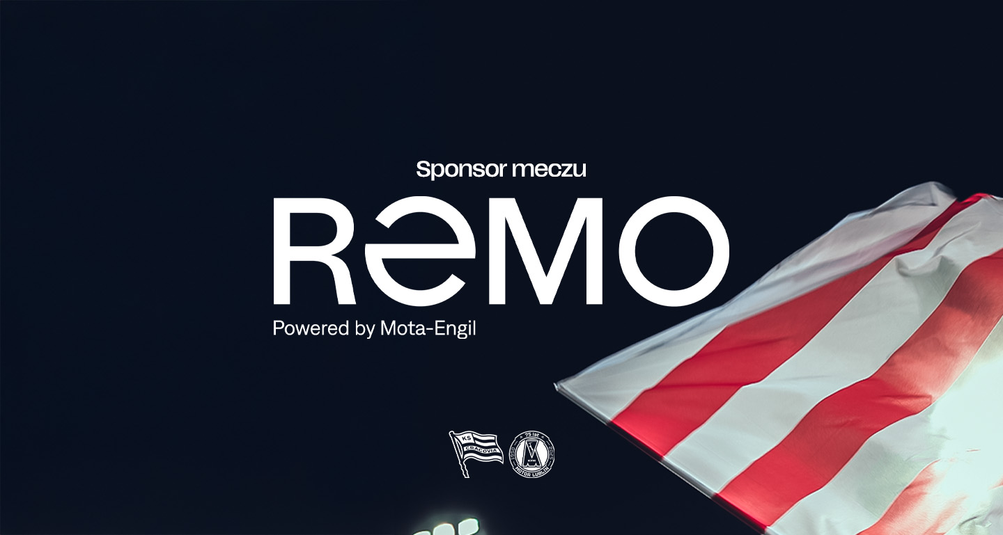 REMO Powered by Mota-Engil sponsorem meczu Cracovia – Motor Lublin