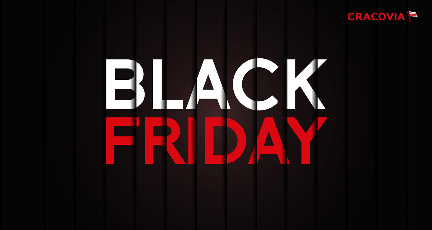 Black Friday już jutro w Oficjalnym Sklepie Cracovii!