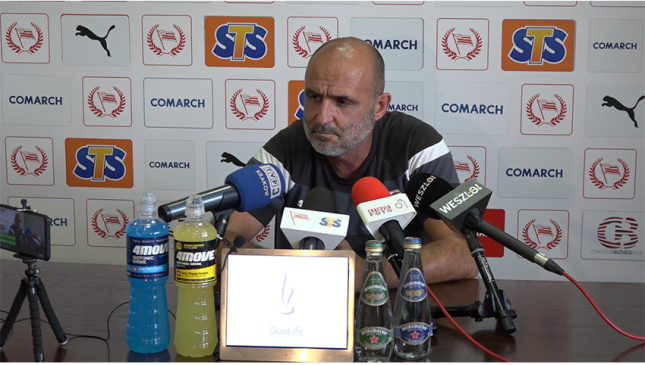 Konferencja prasowa przed meczem z Górnikiem Zabrze [TRANSMISJA]
