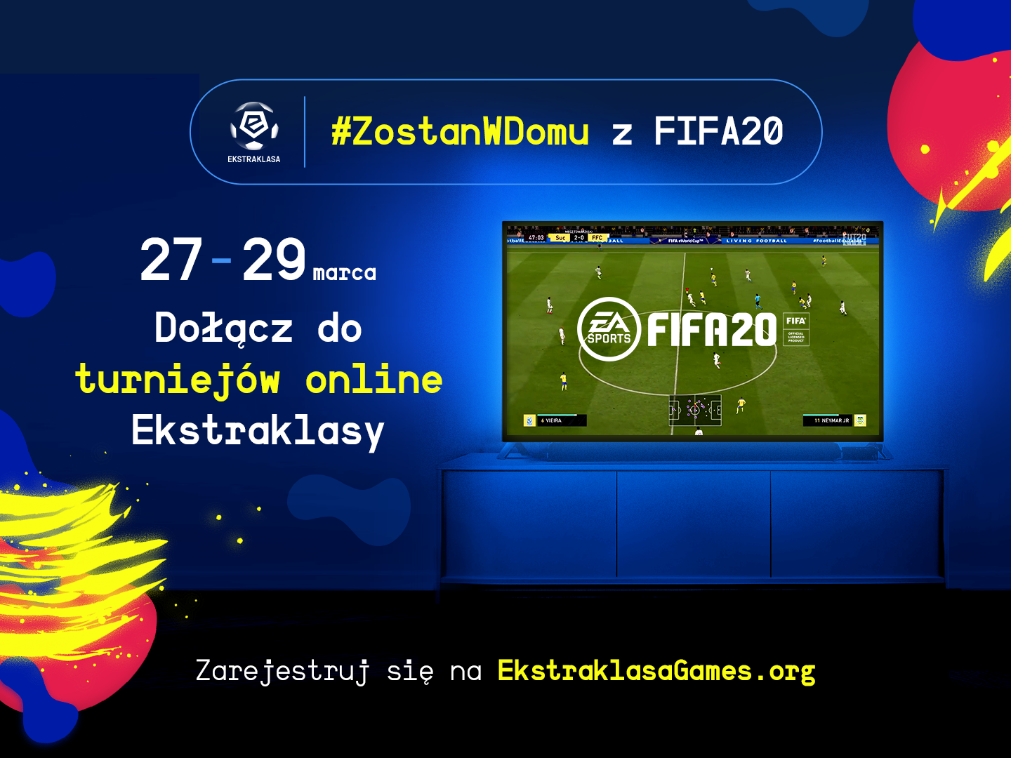 #ZostanWDomu z FIFA20 - zagraj w turnieju Ekstraklasy!