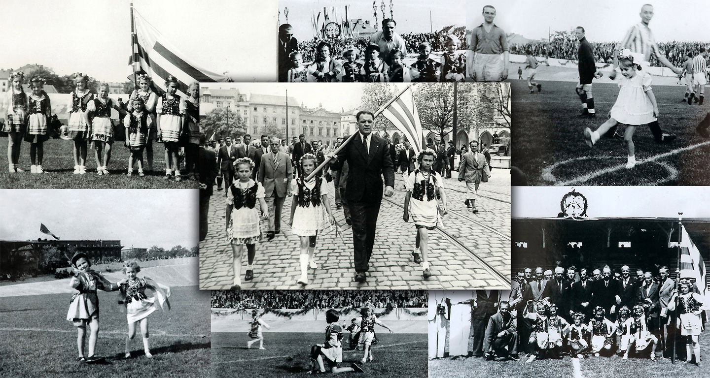 Archiwalne zdjęcia z jubileuszu 40-lecia Cracovii w czerwcu 1946 roku [FOTO]