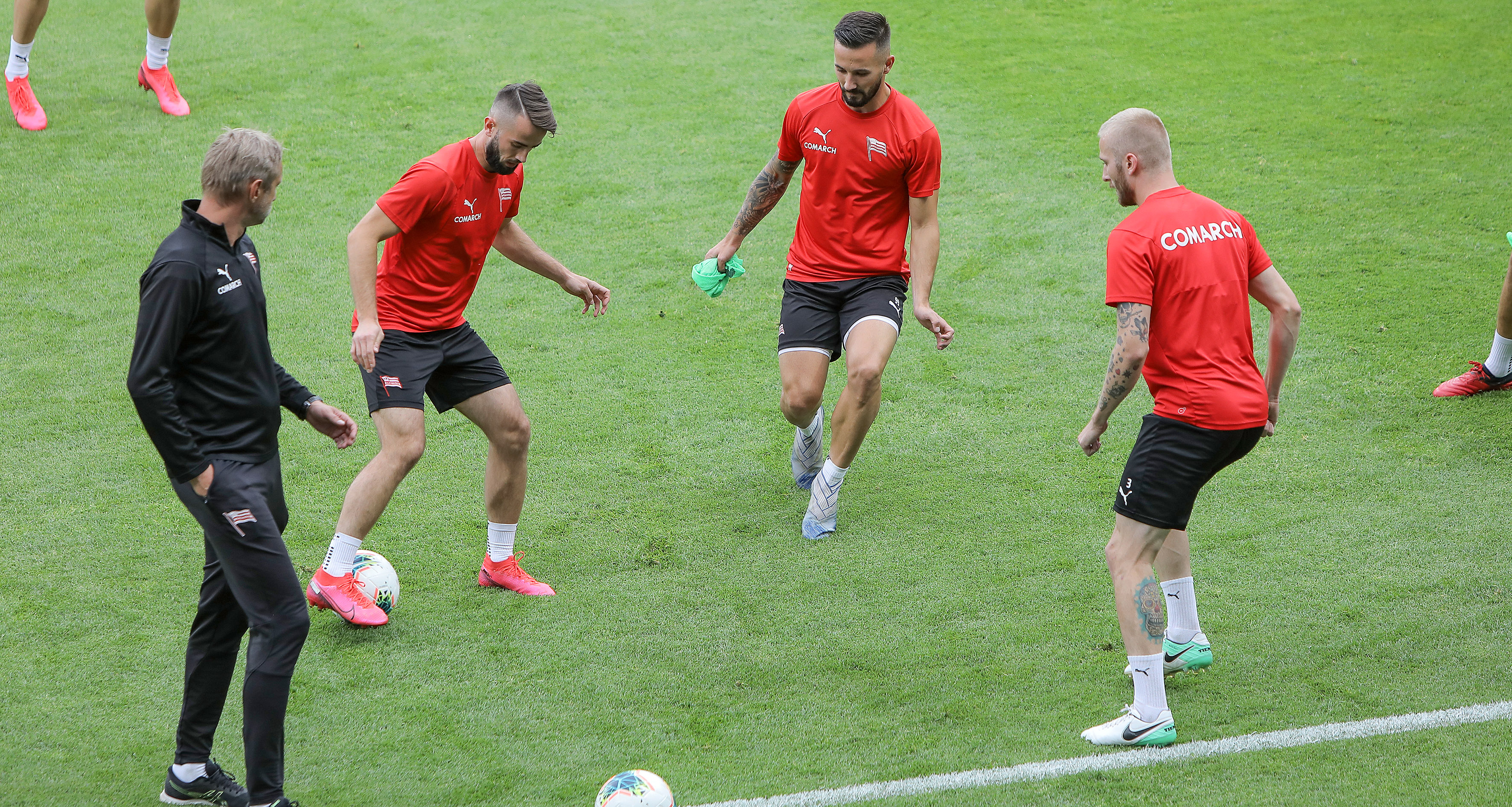 The official training session before the Polish Cup final [PHOTOS]