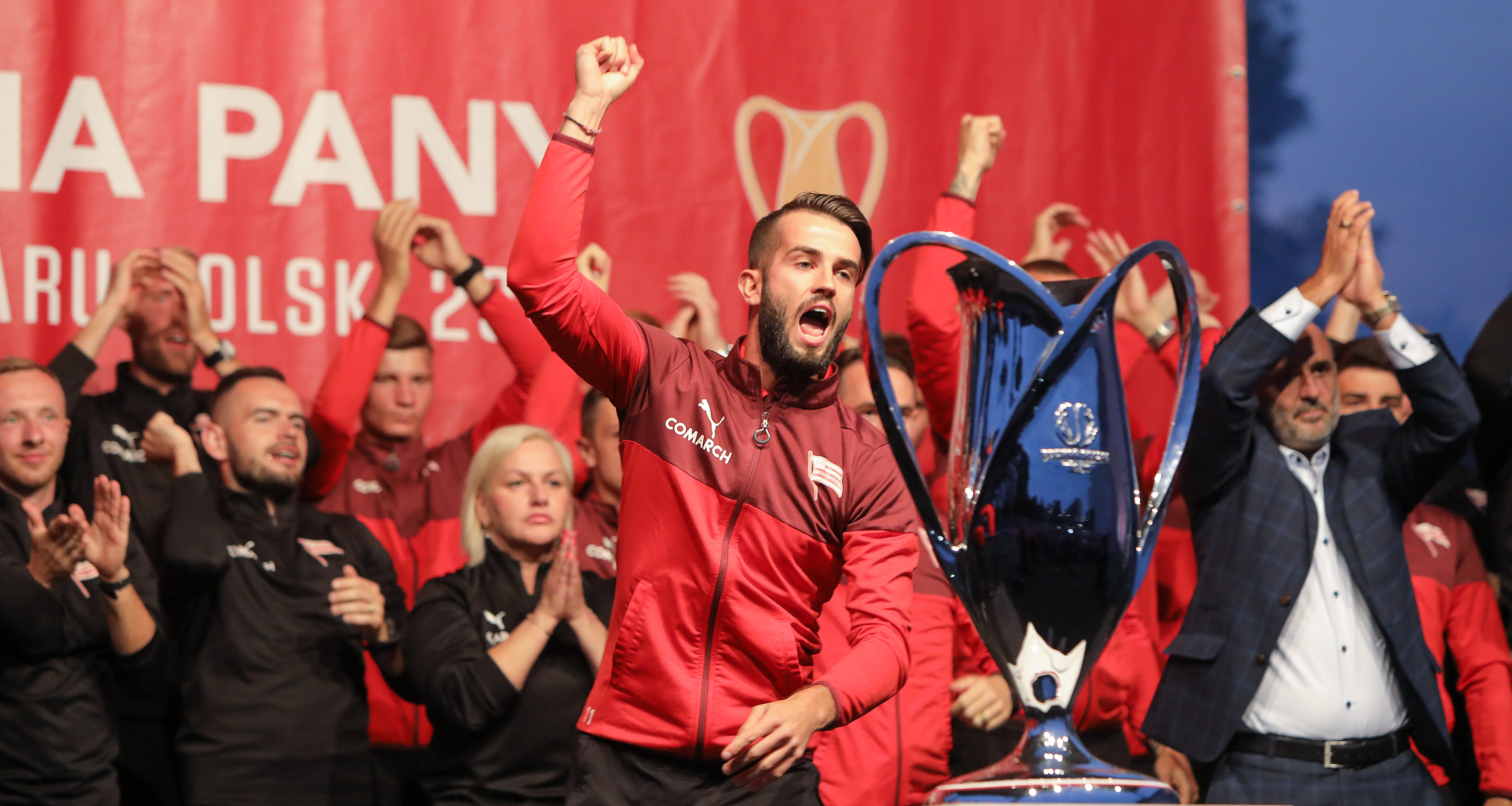 #ToSięNagrało: Kulisy oficjalnej celebracji zdobycia Pucharu Polski [VIDEO]