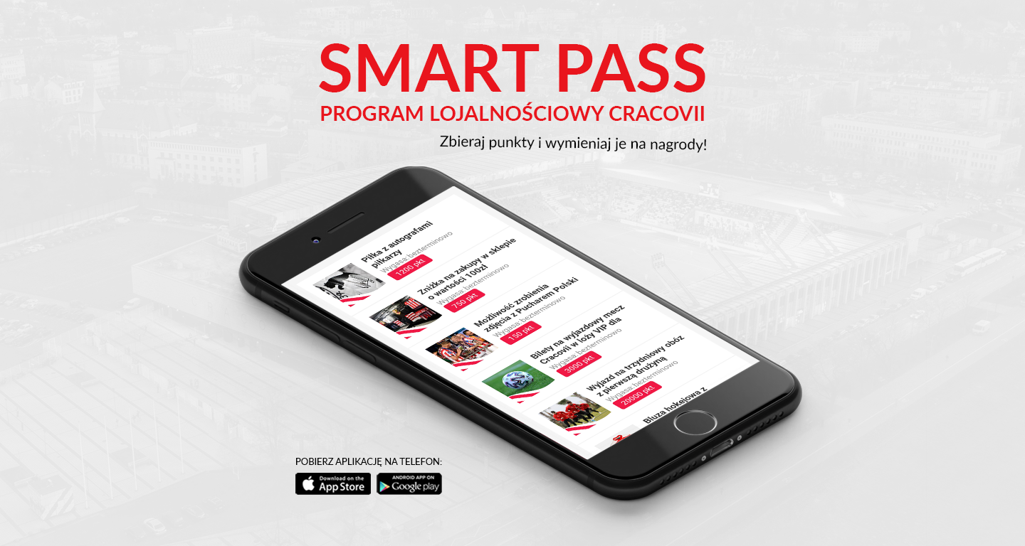 Rusza SMART PASS - nowy program lojalnościowy Cracovii!