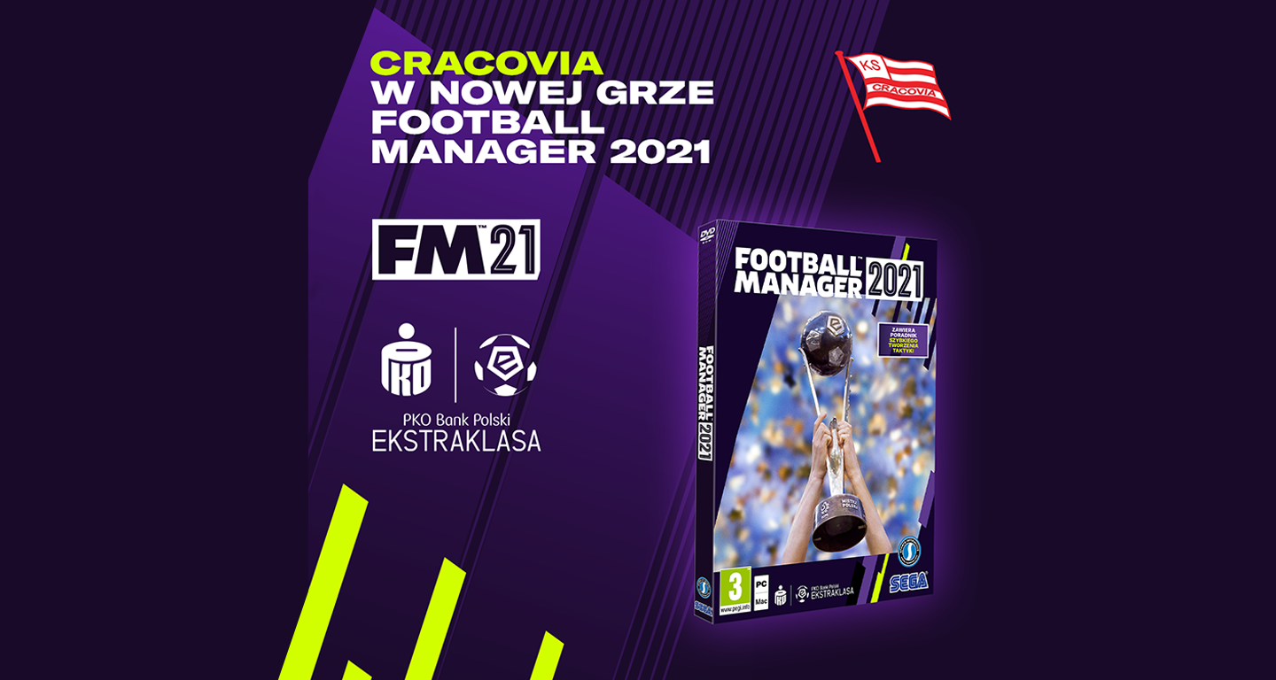 PKO Bank Polski Ekstraklasa w grze Football Manager 2021