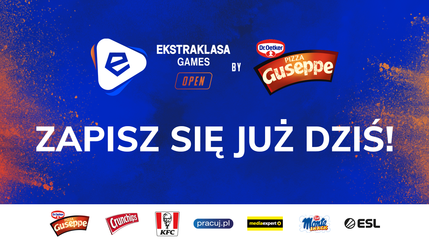 Ekstraklasa Games Open by Guseppe - pasiasty turniej kwalifikacyjny już we wtorek!