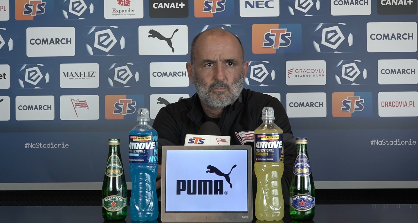 M. Probierz: Koncentrujemy się na swojej pracy [VIDEO]